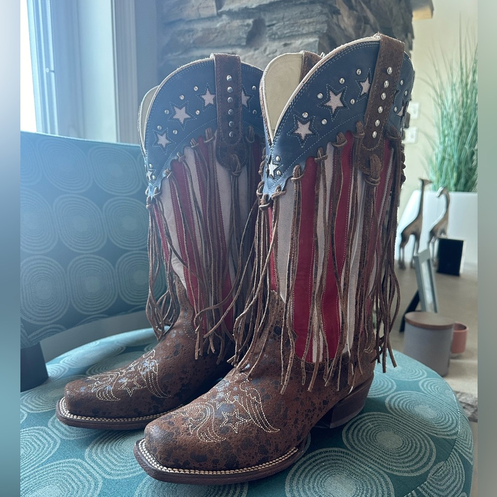 JB Dillon Cowboy Boots size 9